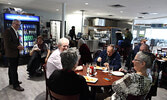 A full service restaurant, operated by Windigo Catering, is another new addition to the airport terminal building. - Tim Brody / Bulletin Photo