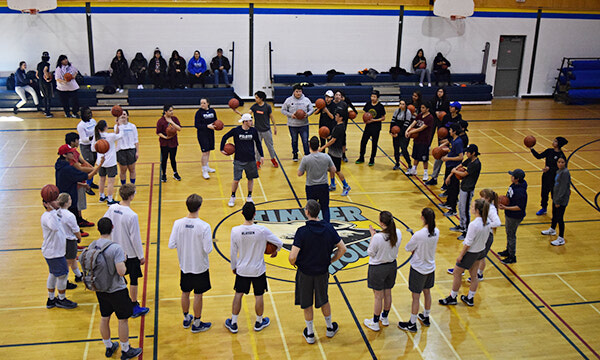 PFFNHS hosts Providence University, Lakehead University sports camps