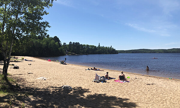 Second Sandy Beach opens