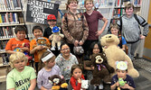 Visitors to the Sioux Lookout Public Library, many of whom brought stuffed animals, on May 10, Bear Witness Day. Tim Brody / Bulletin Photo