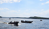 Boats take to the water in the 2019 Sioux Lookout Walleye Weekend. When boating season is done, local businesses can help get your vessel ready for winter. - Bulletin File Photo