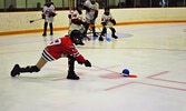 Six youth girls’ teams, with their own division, competed in the broomball tournament. - Jesse Bonello / Bulletin Photo