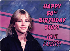 Memories & Celebrations of Life: Happy 50th Birthday Rick