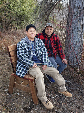 New benches on Cedar Bay trail