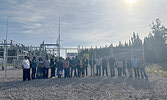 On September 16, Deer Lake First Nation invited Wataynikaneyap Power, Opiikapawiin Services, government, and other stakeholders to the community to celebrate being connected to the provincial power grid by Wataynikaneyap Power.       Photo courtesy of Wat