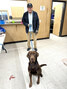 Eabametoong First Nation Chief Sol Atlookan with a furry friend.     Photo courtesy of Matawa First Nations