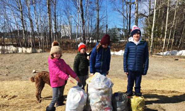 Earth Day clean-up