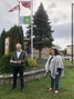 Sioux Lookout Mayor Doug Lawrance (left), accompanied by Municipal CAO Michelle Larose, proclaims September 25 Franco-Ontarian Day in Sioux Lookout. - Reeti Meenakshi Rohilla / Bulletin Photo