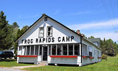 The Frog Rapids Camp main office, which can be seen by passersby along Highway 72 as they enter Sioux Lookout. - Jesse Bonello / Bulletin Photo