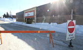 Efforts continue to reopen a section of Front Street between Sixth Avenue and the Municipal Parking Lot next to the Red Apple, which has remained closed to vehicular and pedestrian traffic since March 3.   Tim Brody / Bulletin Photo