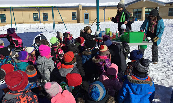 School News: Fun in the snow at Sacred Heart School!