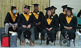 Graduating students were joined by friends and families to celebrate their accomplishments.   Mike Lawrence / Bulletin Photo