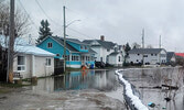 An area of Lakeshore Drive has been closed to all but local traffic after high water levels submerged a section of the roadway. Several other low lying areas in the Municipality are experiencing similar instances, prompting some local road closures.    Mi