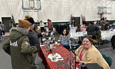 Visitors to the Holly Jolly Festival were able to browse a market, take in a variety of beautifully decorated Christmas Trees, as well as visit with Santa Claus.     Tim Brody / Bulletin Photo