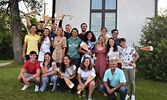 This year’s Rotary Canoe Trip participants alongside their leaders. - Jesse Bonello / Bulletin Photos