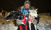 Jesse Terry finished the Canadian Challenge Sled Dog Race in 1st place.     Photo courtesy of Canadian Challenge