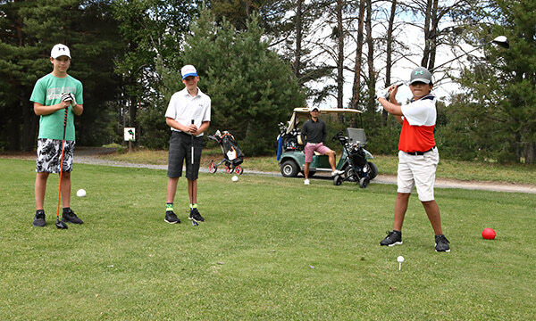 Junior Blueberry golf winners