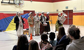 Kids Kaleidoscope Entertainment Series showgoers take in the performance of The Merry Marching Band.   Submitted Photo