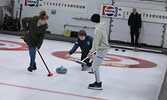 Family, friends, and fun were the order of the day at the annual Knobby’s Memorial Curling Bonspiel.    Tim Brody / Bulletin Photo