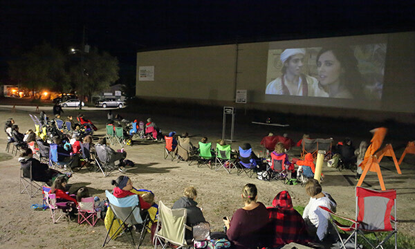 Outdoor movie