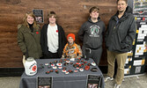 The McCord family from left: Nancy, Donovan, Christopher, Ethan, and Mike.   Tim Brody / Bulletin Photo