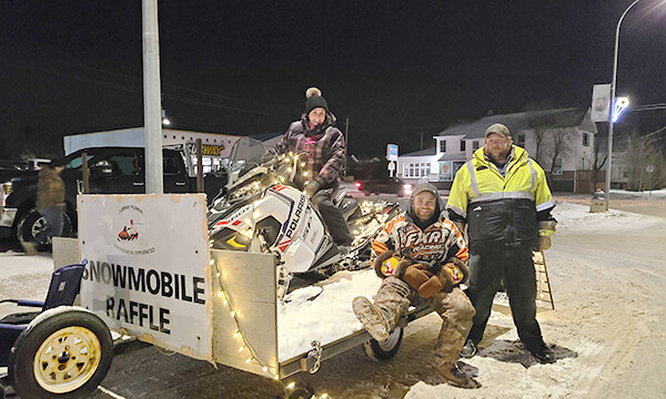 Snowmobile Raffle