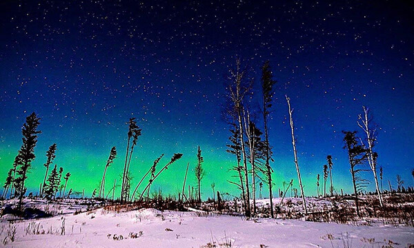 Viewing and photographing the northern lights in Sioux Lookout 