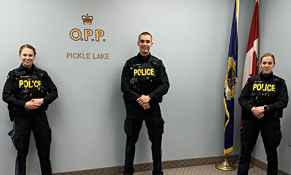 OPP Report: OPP WELCOME FIVE NEW RECRUITS TO SIOUX LOOKOUT AND PICKLE LAKE