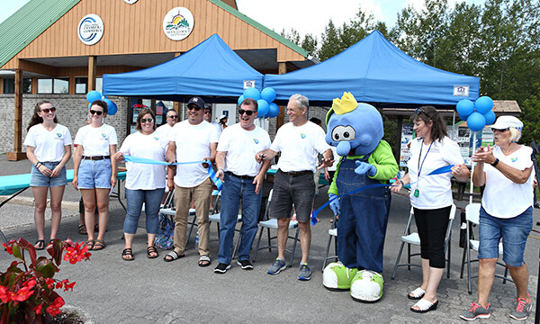 Blueberry Festival opening ceremonies