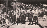 (Back row, from left) Rosario Gervasi, Niccolo Disciscio, John Bellon, Alfonso Bastone, Emilio Carbone, Joe Zinkiewicz, Vincenzo DeRose. (Middle) Angelo Bastone. (Front, from left) Luigi Manno, Salvatore Zaffino, Bruno Zaffino, Carlo DeRose. - Photo Submi