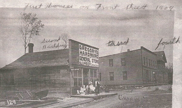 Pic of the Past - Buildings on Front Street - Wednesday, August 3, 2005