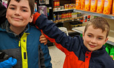 Lucas (left) and Logan Ward