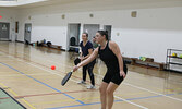 Nine players took part in the Winter Festival Pickleball Tournament at the Rec Centre on March 1.   Tim Brody / Bulletin Photo