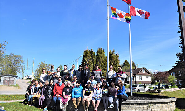 Sioux Lookout kicks off Pride 2019 with flag raising ceremony