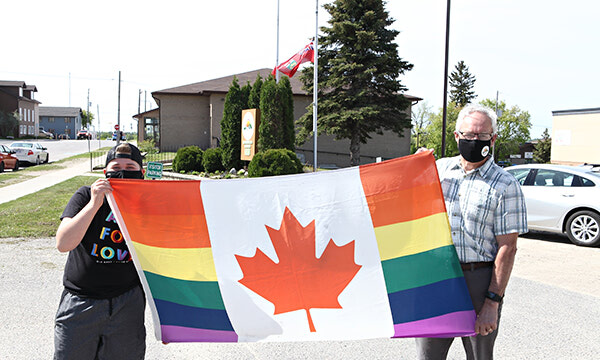 Pride Flag raised at Municipal Office, June proclaimed Gay Pride Celebration Month