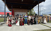 Visitors to the Third Annual Sioux Lookout Renaissance Fair were able to browse the wares of a variety  of vendors and take in sword demos put on by Superior HEMA.     Tim Brody / Bulletin Photo