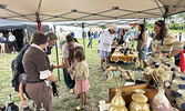 Visitors to the Third Annual Sioux Lookout Renaissance Fair were able to browse the wares of a variety  of vendors and take in sword demos put on by Superior HEMA.     Tim Brody / Bulletin Photo
