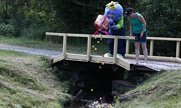 Rubber Ducky Race