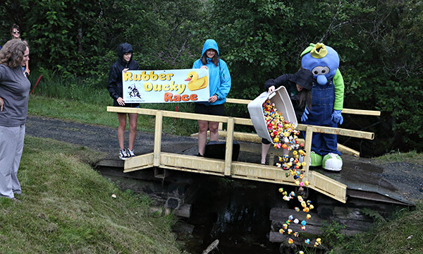 Rubber Ducky Race supports local skaters