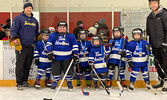 The Sioux Blues were just one of three Sioux Lookout teams to take part in the Minor Hockey U7 Jamboree at the Sioux Lookout Memorial Arena on Feb. 5. Michelle Turner / Submitted Photo