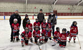 The Sioux Sparks pose for a photo during the Minor Hockey U7 Jamboree on Feb.5. The event saw six teams play at the Sioux Lookout Memorial Arena, three teams from Sioux Lookout and three from Dryden. Michelle Turner / Submitted Photo