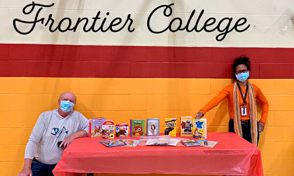 Frontier College gifts literacy tools to Sioux Mountain Public School students 