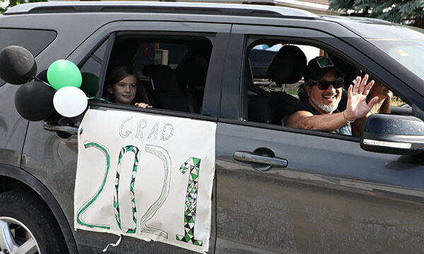 SNHS graduates celebrated with graduation parade