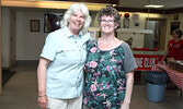 Kim Clark (left) and Delma Clace - Tim Brody / Bulletin Photo