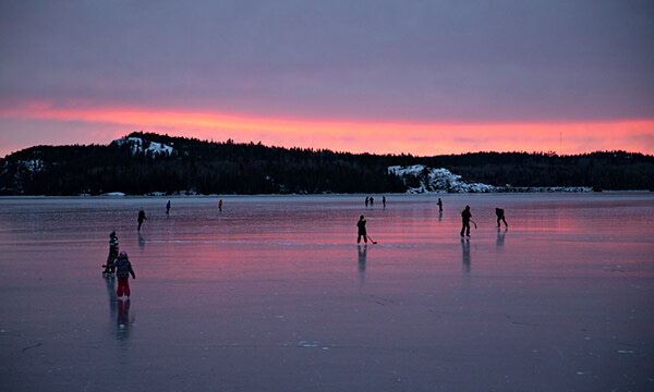 Residents taking advantage of outdoor skating opportunities in Sioux Lookout