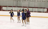 Angelina Positano, Aubrey Slade, Brynn Baas, Ryah Gosse,and Maddie Bighead.   Tim Brody / Bulletin Photo