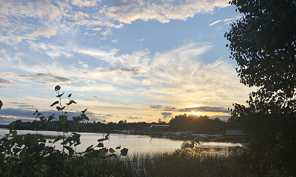 Pelican Lake sunset