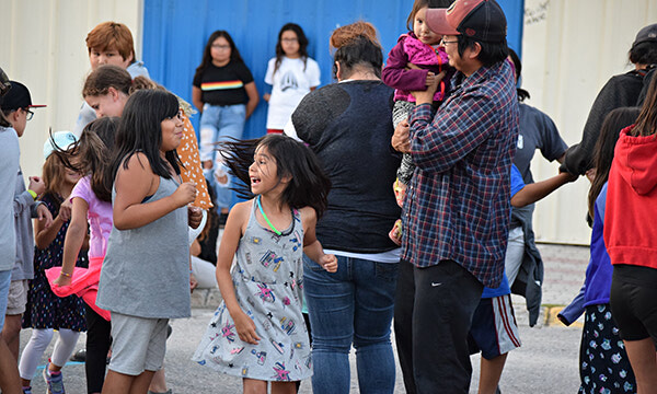 Dancing, fun fills Front Street