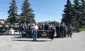 Participants in this year’s Toys for Tors Run, which celebrated its 20th year.   Tim Brody / Bulletin Photo 