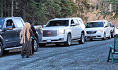 Community members came out in force to enjoy the Trunk or Treat event held at the Cedar Bay parking lot on October 24.       Mike Lawrence / Bulletin Photo